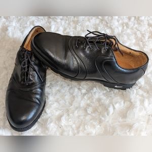 Nike Golf Nike Air Comfort "Waverly Last" Black Golf Shoes Men's Size 11.5